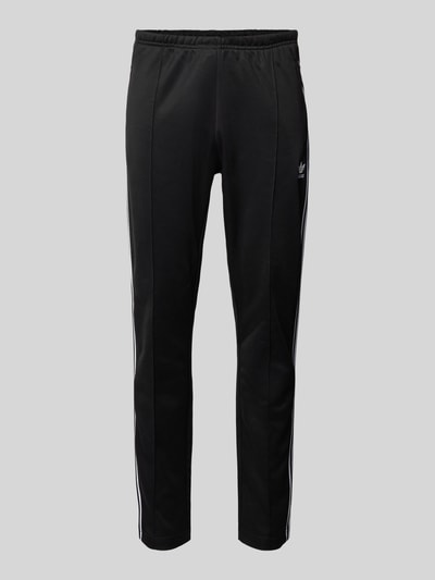 adidas Originals Slim Fit Sweatpants mit Label-Stitching Modell 'BECKENBAUER' Black 2