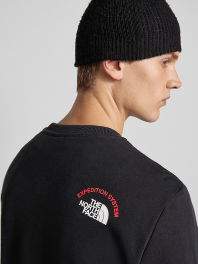 The North Face Sweatshirt met labelprint Zwart - 3