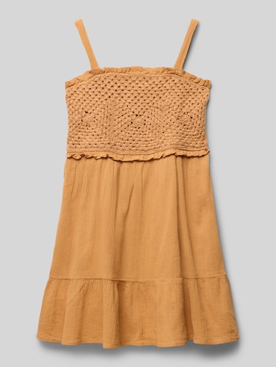 Mango Kleid mit Spaghettiträgern Modell 'marcela' Terra 1