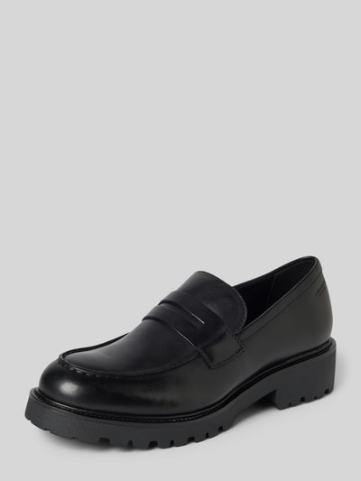 Vagabond Penny-Loafer aus Leder mit Schaftbrücke Modell 'KENOVA' Black 1