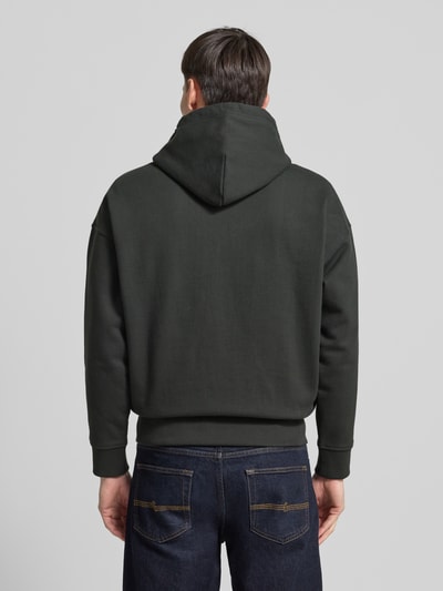 Polo Ralph Lauren Relaxed Fit Hoodie mit Label-Stitching und Känguru-Tasche Mittelgrau 5