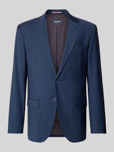 HECHTER PARIS Marynarka z kołnierzem z połami i brustaszą Niebieski 2