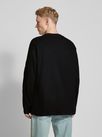 Calvin Klein Jeans Longsleeve mit Ziernähten Black 5