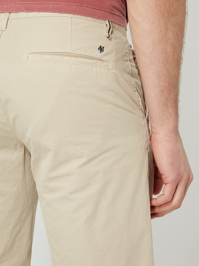 Marc O'Polo Korte relaxed fit chino van katoen, model 'Reso' Ecru - 3