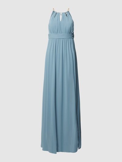 Jake*s Cocktail Abendkleid mit Cut Outs Ozean Blau 1