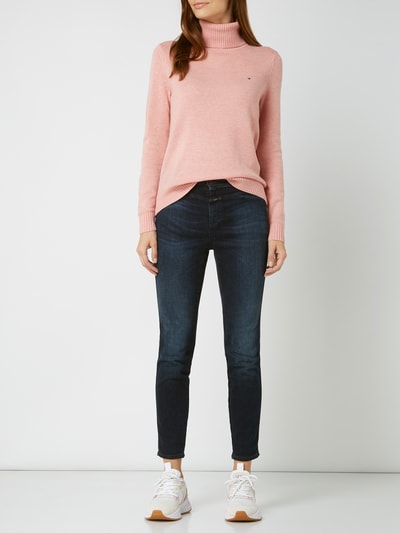 Tommy Hilfiger Rollkragenpullover aus Wolle  Rosa 1