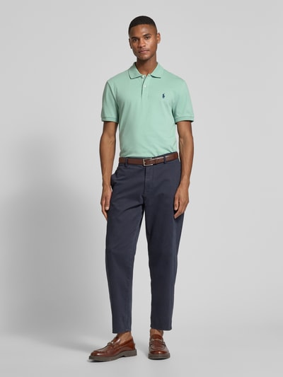 Polo Ralph Lauren Tailored Fit Poloshirt mit Logo-Stitching Mint 1