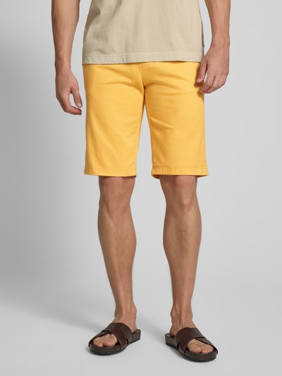 Tom Tailor Slim Fit Chinoshorts aus Baumwoll-Mix Orange 4