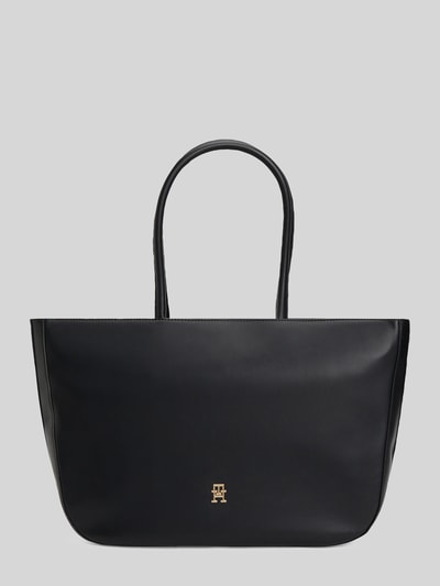 Tommy Hilfiger Shopper mit Reißverschluss und Logo-Detail Black 2