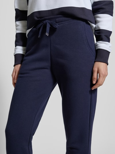 Christian Berg Woman Sweatpants aus Baumwoll-Mix Dunkelblau 3