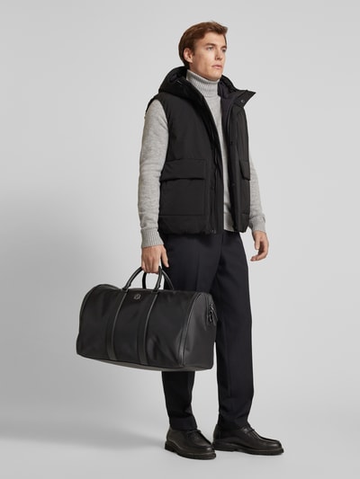 BOSS Duffle Bag mit Label-Applikation Modell 'Holdall' Black 1