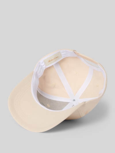 ANOTHER COTTON LAB Basecap mit Label-Stitching Beige 2