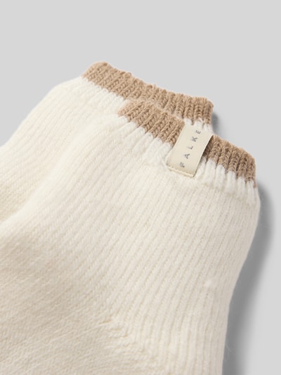 Falke Sokken met alpaca, model 'Cosy Plush' Offwhite - 2