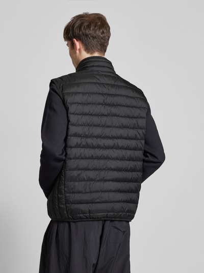 Ellesse Bodywarmer met labelpatches, model 'BARDY' Zwart - 5