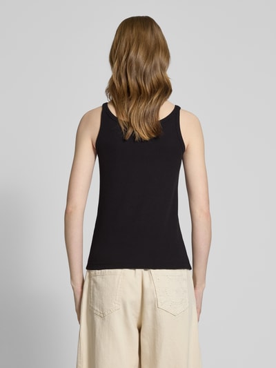 MM Tanktop in Ripp-Optik Modell 'STRENNA' Black 5