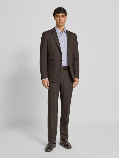 ETERNA Modern Fit Business-Hemd mit Knopfleiste Sand 1