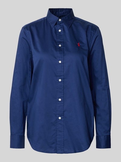 Polo Ralph Lauren Bluzka koszulowa z listwą guzikową Granatowy 2