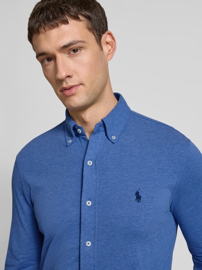 Polo Ralph Lauren Regular Fit Freizeithemd mit Button-Down-Kragen Marine 3