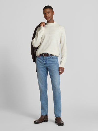 JOOP! JEANS Regular fit Jeans met Logodetail Model 'Mitch' Jeansblauw - 1
