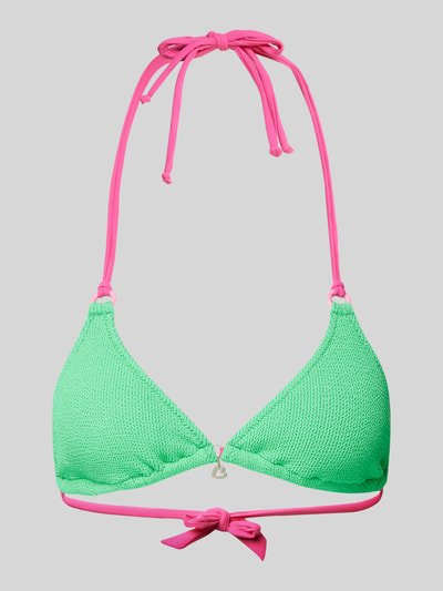 Banana Moon Bikini-Oberteil mit Neckholder Modell 'BRARO' Neon Gruen 1