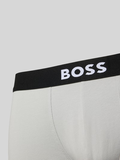 Produktfoto, Boxer Brief aus Baumwoll-Mix im 3er-Pack von BOSS, Optik: Unifarben, Passform: Skinny-Fit, Label-Bund, Multipack:3er-Pack, Materialverarbeitung: Stretch, Farbe: hell, Struktur: weich
