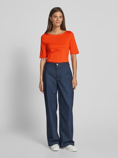 Christian Berg Woman T-Shirt mit Rundhalsausschnitt Dunkelorange 1