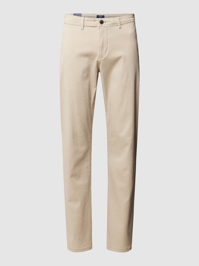 MCNEAL Stoffen broek met steekzakken opzij Beige - 2