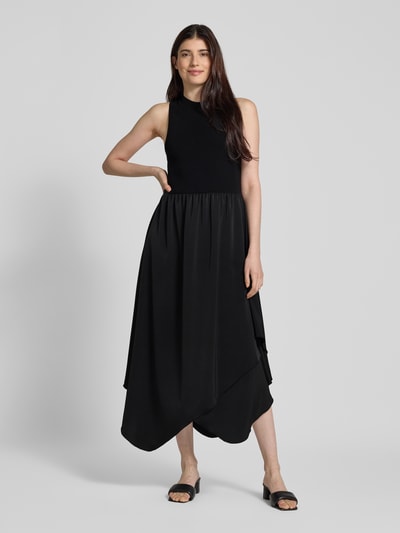 Gestuz Maxikleid mit Turtleneck Modell 'sama' Black 4