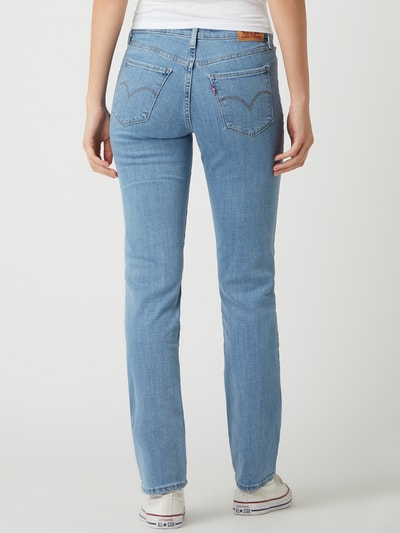 LEVIS 300 Shaping Straight Fit Jeans mit Stretch-Anteil Modell '314' Blau 5