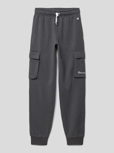 CHAMPION Sweatpants mit Cargotaschen Graphit 1