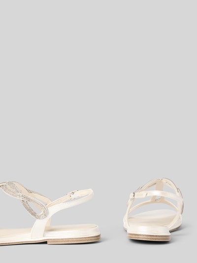 Tamaris Sandalen mit Strasssteinbesatz Weiss 2