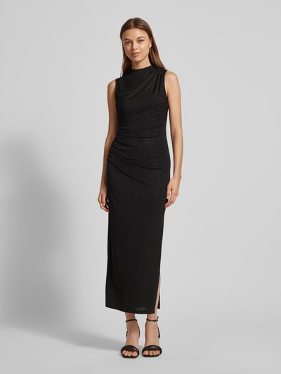 Jake*s Cocktail Cocktailkleid mit Raffungen Black 4