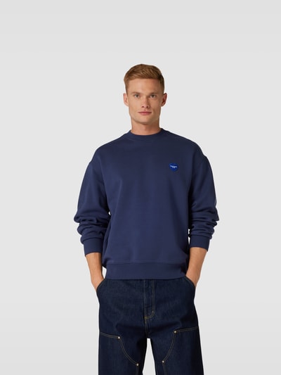 Carhartt WIP Sweatshirt in melierter Optik Blau 4
