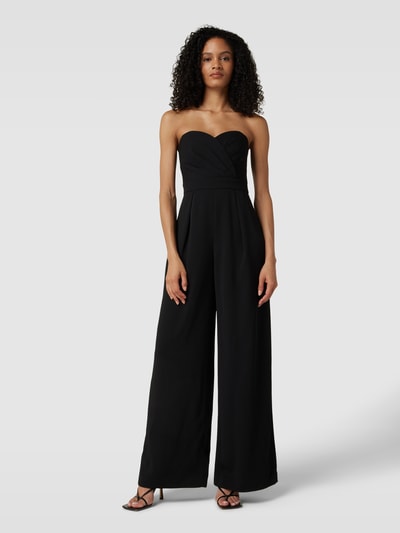 Jake*s Cocktail Jumpsuit in Wickel-Optik Black 4