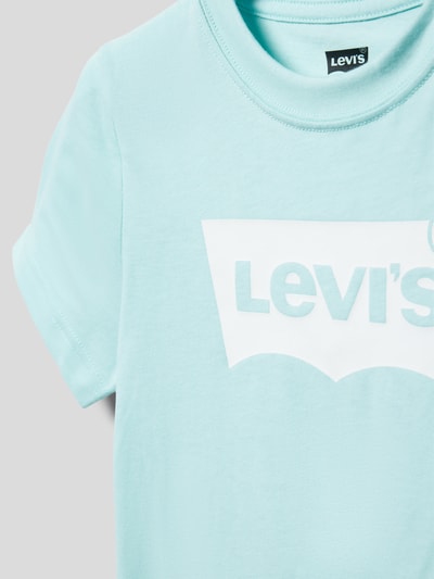 Levi’s® Kids T-Shirt mit Label-Print Modell 'BATWING TEE' Mint 2