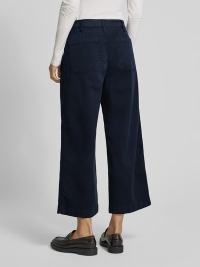 Lauren Ralph Lauren Spodnie materiałowe z wpuszczanymi kieszeniami model ‘YURSHANE’ Ciemnoniebieski 5