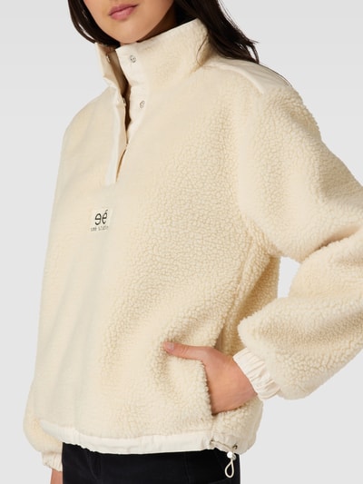 esmé studios Pullover mit Stehkragen Modell 'Tora' Beige 3