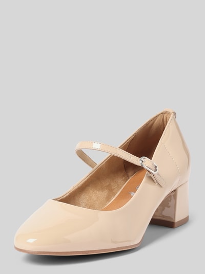 Tamaris Pumps mit Dornschließe Beige 1