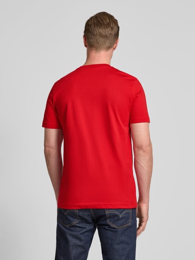 Christian Berg Men T-Shirt mit Rundhalsausschnitt Dunkelrot 5