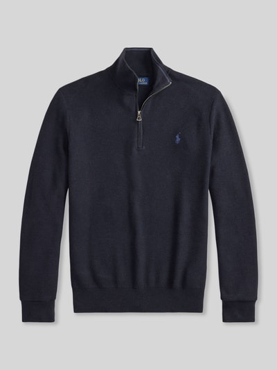 Polo Ralph Lauren Troyer o kroju regular fit z czystej bawełny Ciemnoniebieski 2