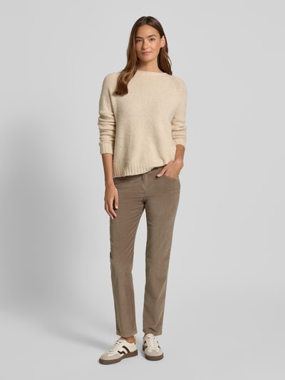 Raphaela By Brax Straight Fit Crodhose Modell 'Laura' Taupe 1