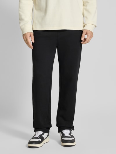 Polo Ralph Lauren Spodnie dresowe z elastycznym pasem i trokami Czarny 4