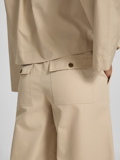 JOOP! Culotte met riem, model 'Philia' Zand - 3