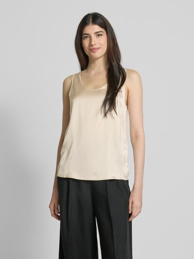 monari Regular Fit Blusentop mit Rundhalsausschnitt Sand 4