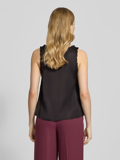Scotch & Soda Blousetop van viscose met V-hals Zwart - 5