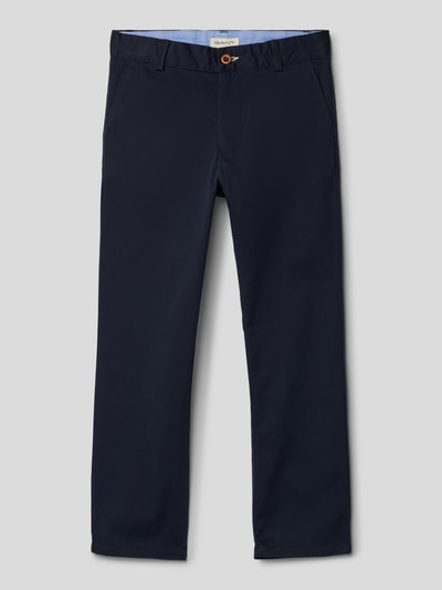 GANT Chino mit Eingrifftaschen Blau 1