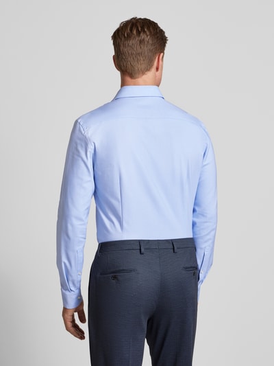 Jake*s Slim Fit Business-Hemd mit Kentkragen Bleu 5