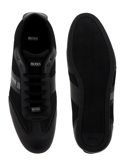 BOSS Sneakers van mesh, model 'Lighter' Zwart - 5