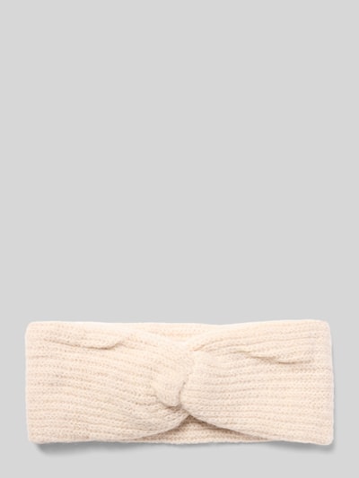 Christian Berg Woman Hoofdband met knoopdetail Beige - 1