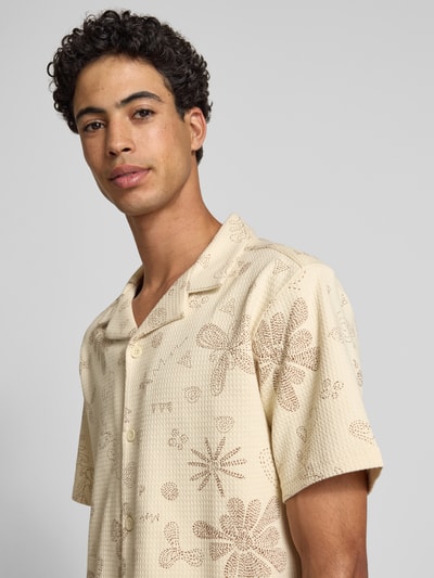 Only & Sons Regular Fit Freizeithemd aus reiner Baumwolle Modell 'BAGGIO' Offwhite 3